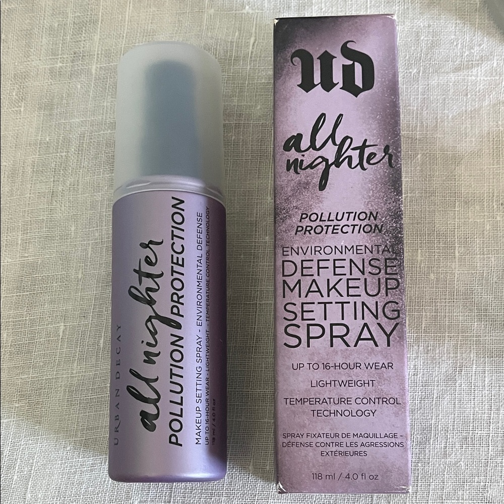 Urban Decay All Nighter Pollution Protection Setting Spray - Skindinavia Formula